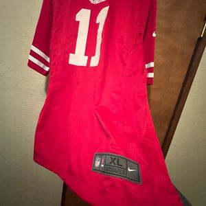 49ers official NFL Brandon Aiyuk jersey XL